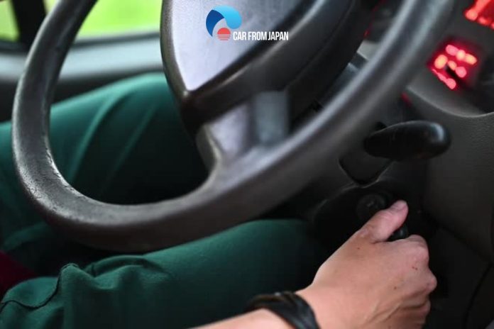 how to unlock steering wheel without key