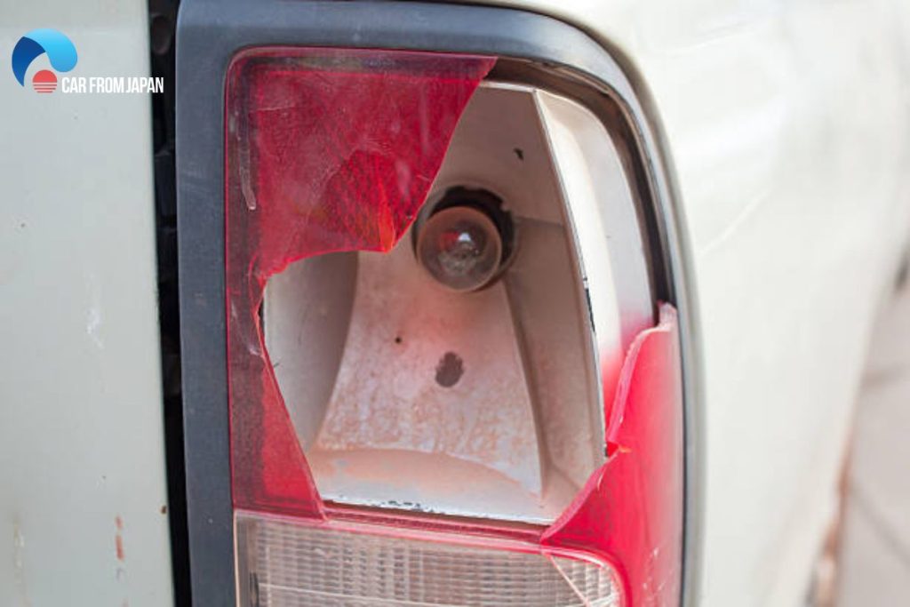 Broken Tail Light