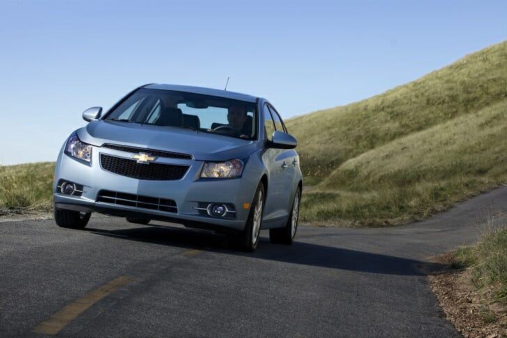 2015 chevy cruze issues