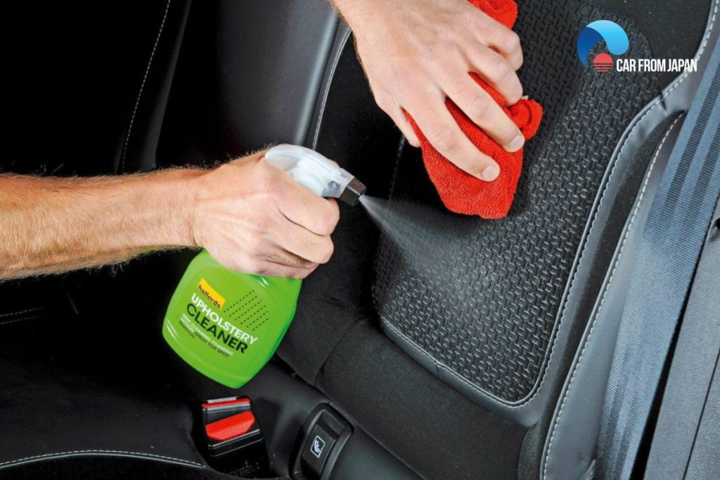 how to get milk odor out of car