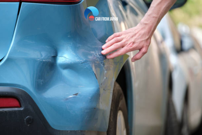 repairing dents and scratches on car