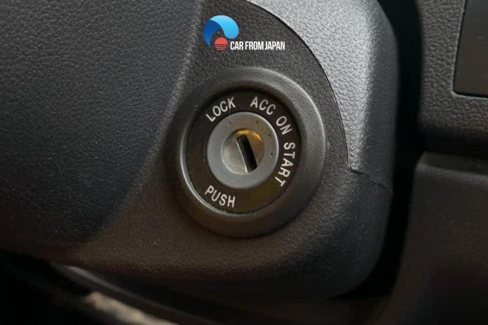 turn on the ignition switch
