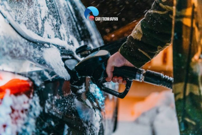 Can gas freeze in your car