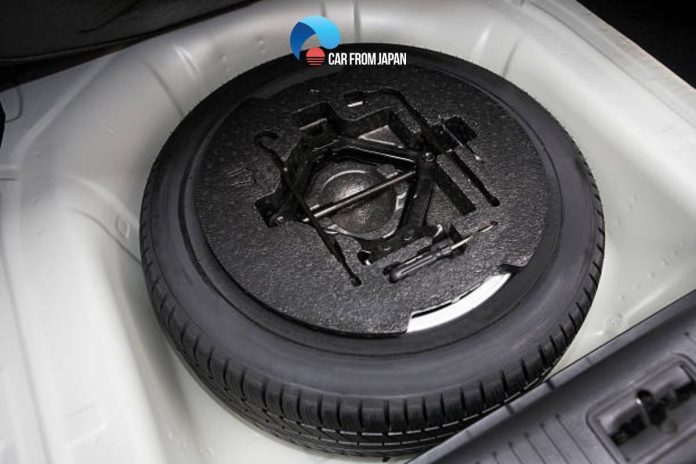 Mini Cooper spare tire