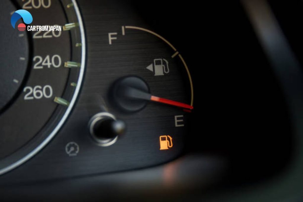 cars low on fuel
