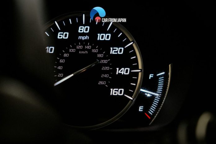 cars with digital speedometer