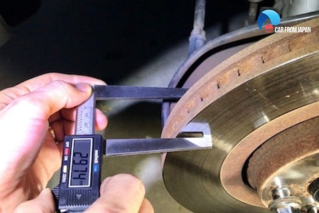 brake disc thickness