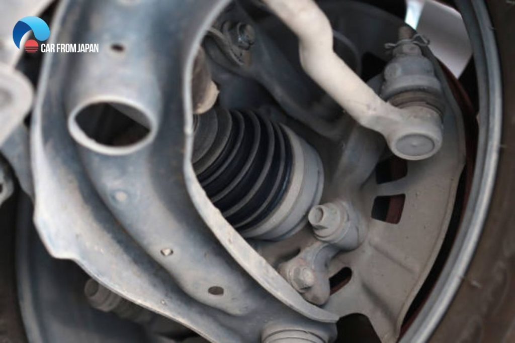 broken control arm bolt