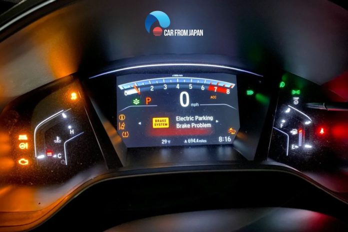 honda crv brake system problem