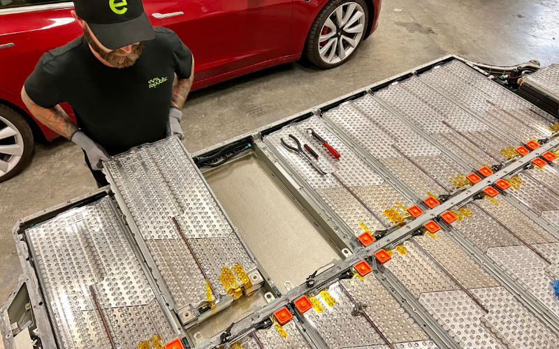 how much is a tesla battery