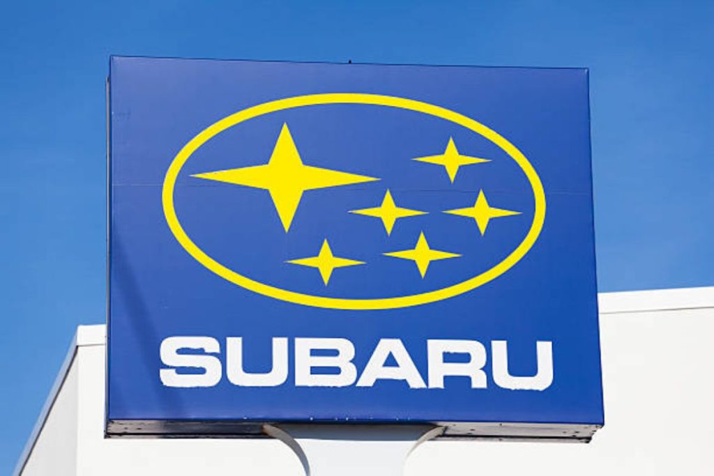 subaru logo evolution