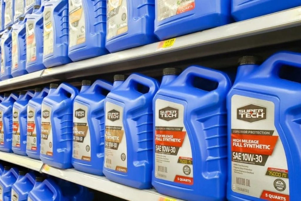 high mileage engine oil