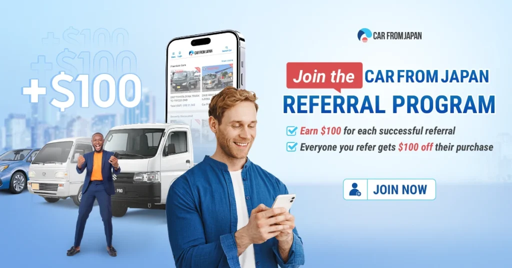 Car From Japan referral program