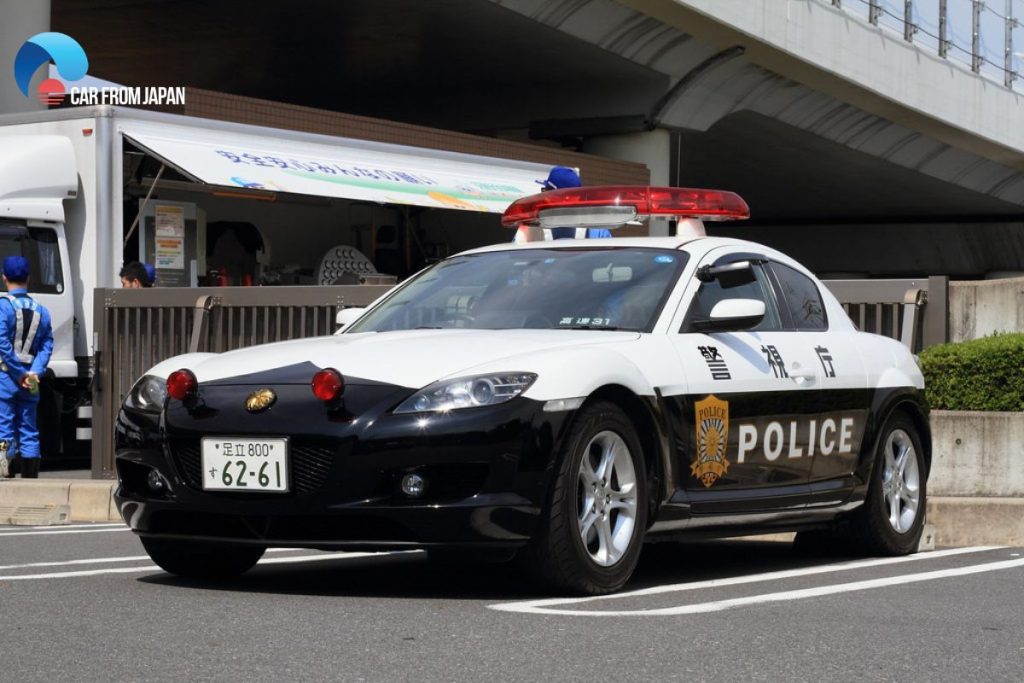 Mazda RX-8 police car