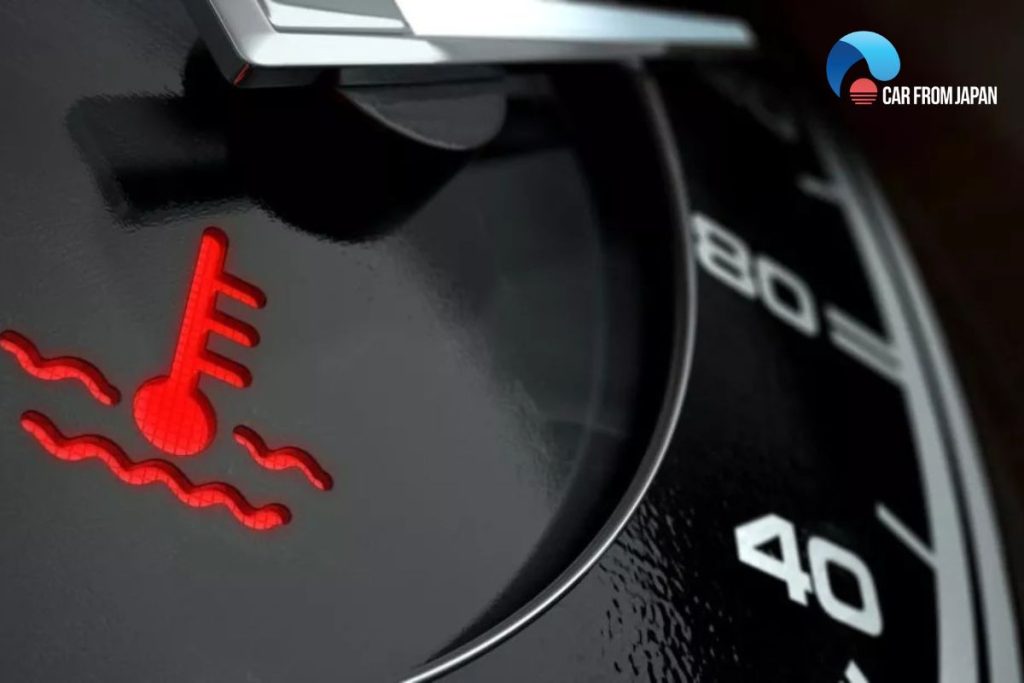 red coolant light comes on when car starts