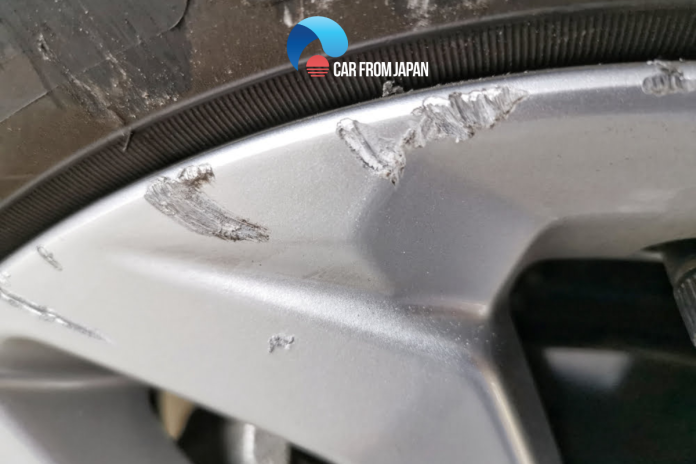 how to fix a scratched rim