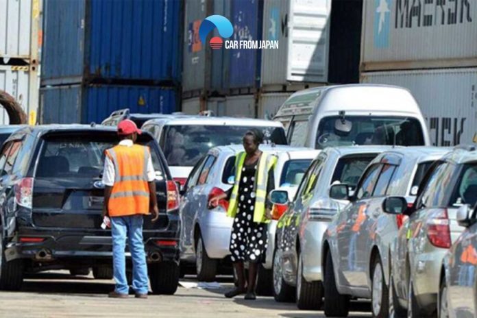 how to import a car from Japan to Kenya