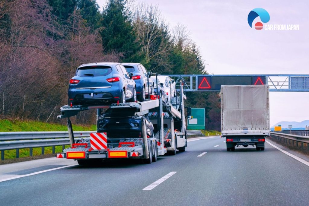 importing cars from Japan to Australia