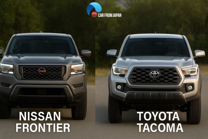 Nissan Frontier vs Toyota Tacoma