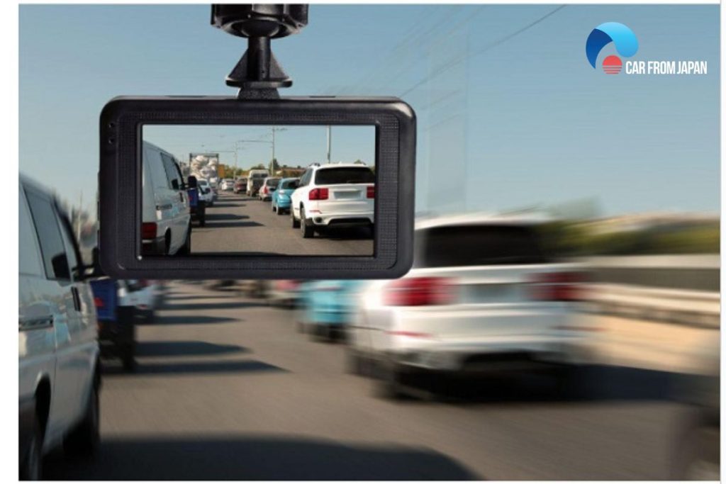 car rear mirror camera