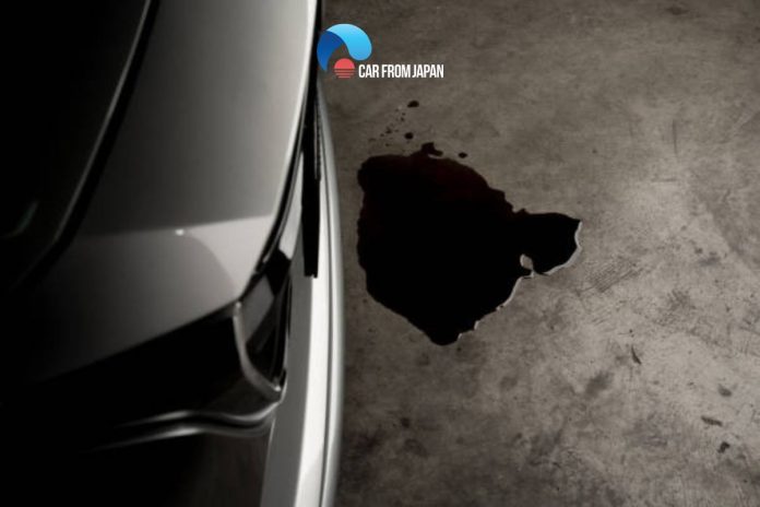 car leaking oil when parked