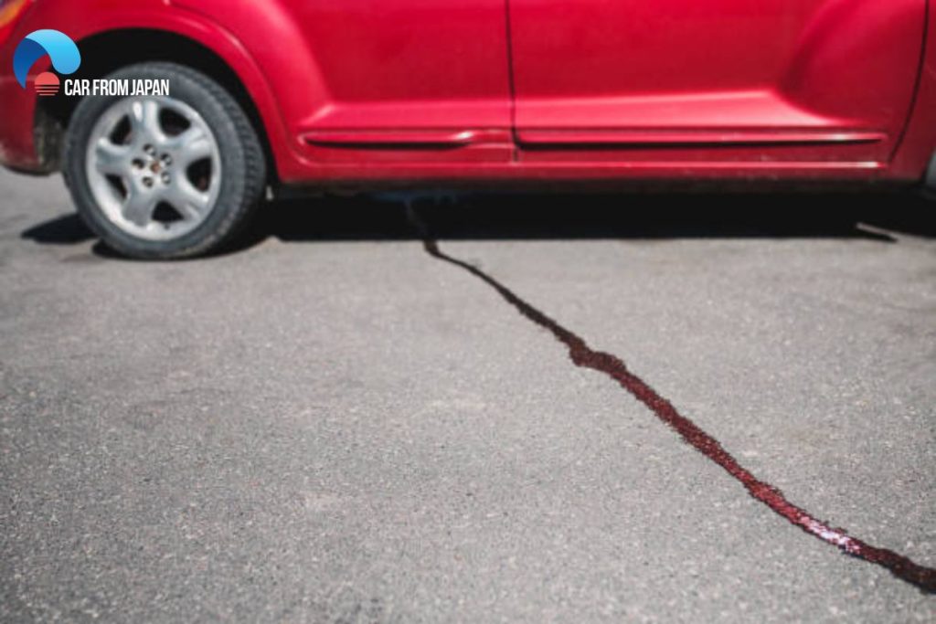 why is my car leaking oil when parked